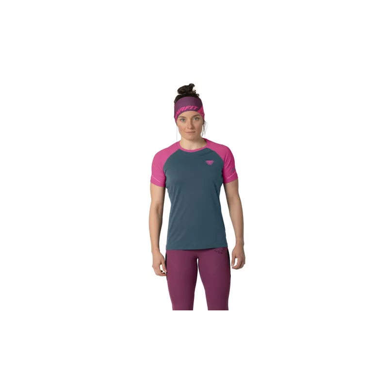 SALEWA Women's Dynafit Alpine Pro S/S Tee - Magenta, Size L