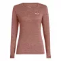 SALEWA Puez Melange Dry Long Sleeve Tee Women Pink S