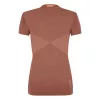 Salewa Zebru Medium Warm Merino Wool T-Shirt Women's Etruscan Red L