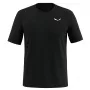 Salewa Eagle Minilogo AM T-Shirt - Black Out, Size M
