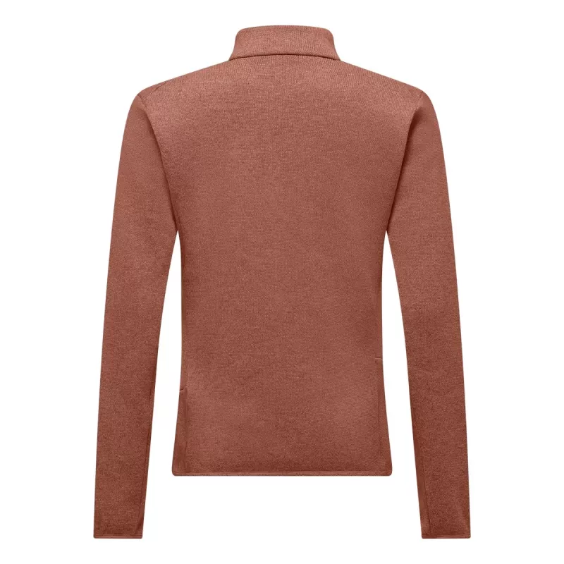 SALEWA Puez Rocca PL Women Fleece Jacket Etruscan Red