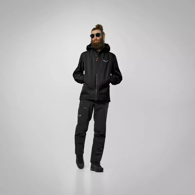 Salewa Ortles GTX 3L ePE Jacket - Black Out - EU 52 / XL