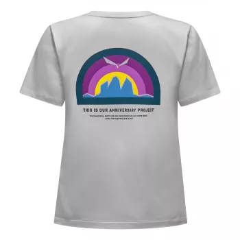 SALEWA Women's Eagle Anniversary Tee - Optical White