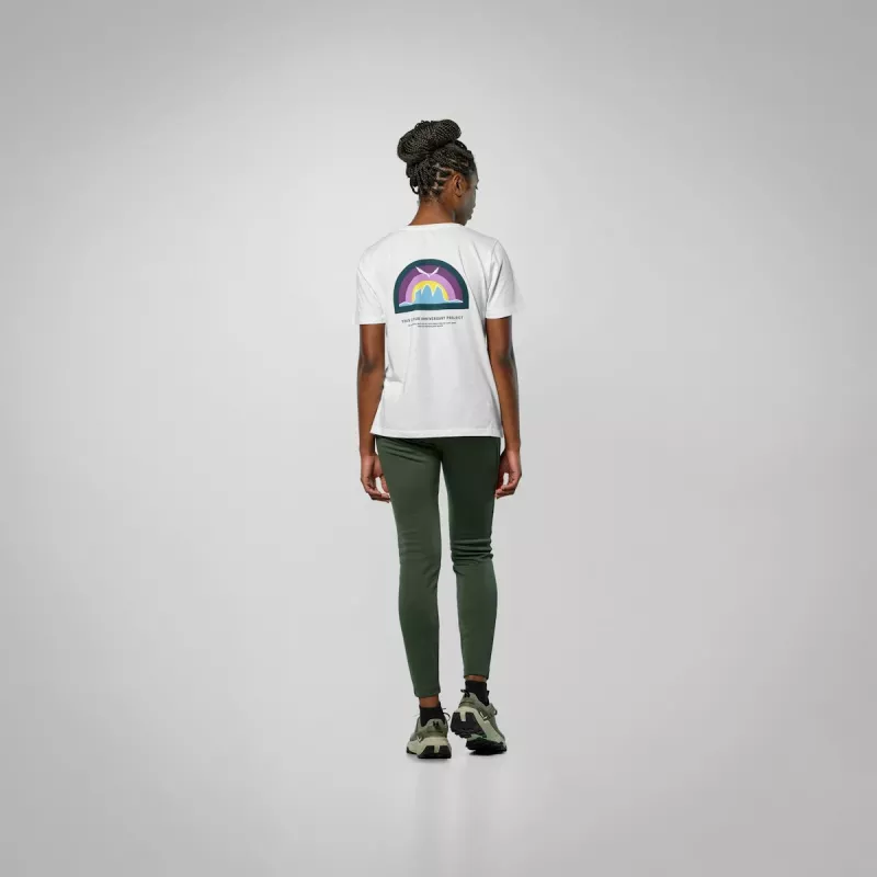 Salewa Eagle Anniversary T-Shirt - Optical White - Size M