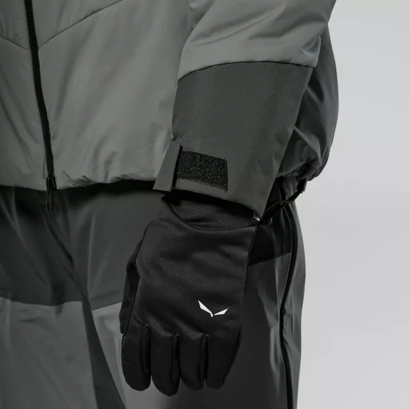 SALEWA Ortles EPE Grip Women's Mountaineering Gloves - Black Out, Size M