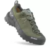 Salewa Wildfire Leather 2 GTX Hiking Shoes - Faded Green/Black, EU 42.5