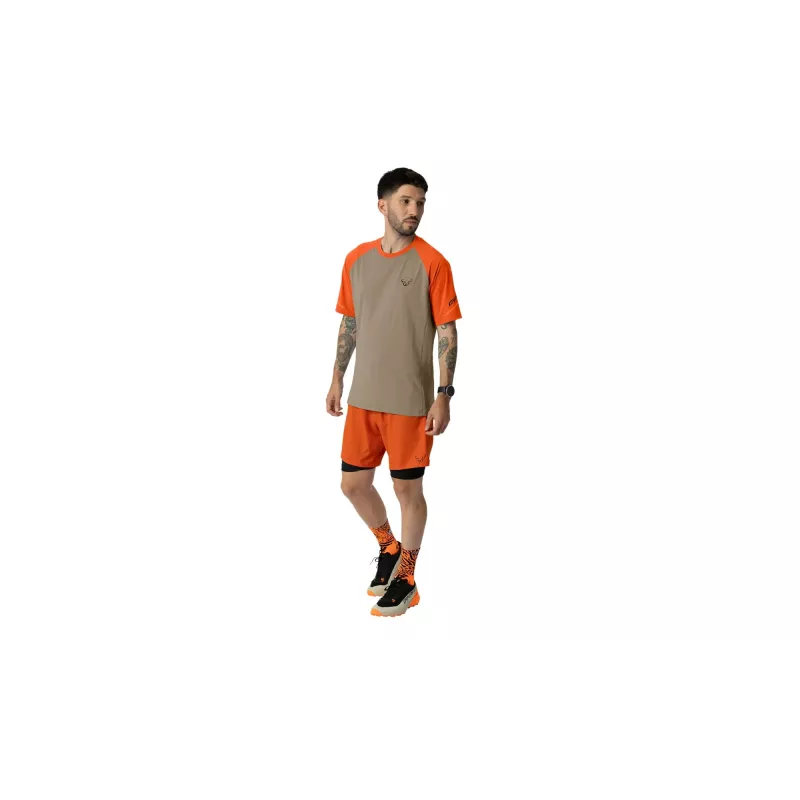 SALEWA Dynafit Alpine Pro S/S Tee Running T-Shirt - Fallen Rock - Dydis M