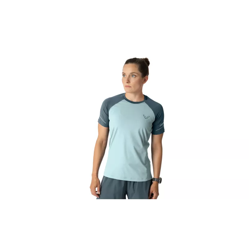 SALEWA Women's Dynafit Alpine Pro S/S Tee - Cloud Blue, Size S
