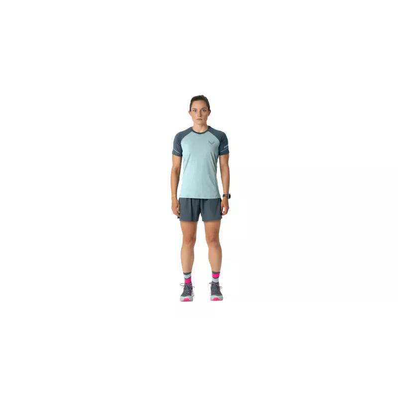SALEWA Women's Dynafit Alpine Pro S/S Tee - Cloud Blue, Size S