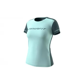 SALEWA Women's Quick-Dry Dynafit Alpine 2 S/S Tee - Cloud Blue, Size M