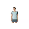 SALEWA Women's Quick-Dry Dynafit Alpine 2 S/S Tee - Cloud Blue, Size M
