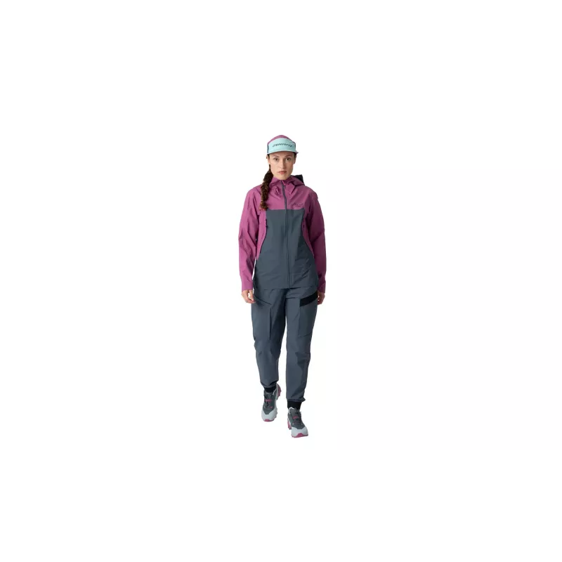SALEWA Women's Dynafit Transalper 3L Striukė - Violetinė, XS dydis