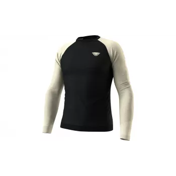 SALEWA Dynafit Ultra S-Tech L/S Tee - Overcast - Vyriški ilgarankoviai bėgimo marškinėliai