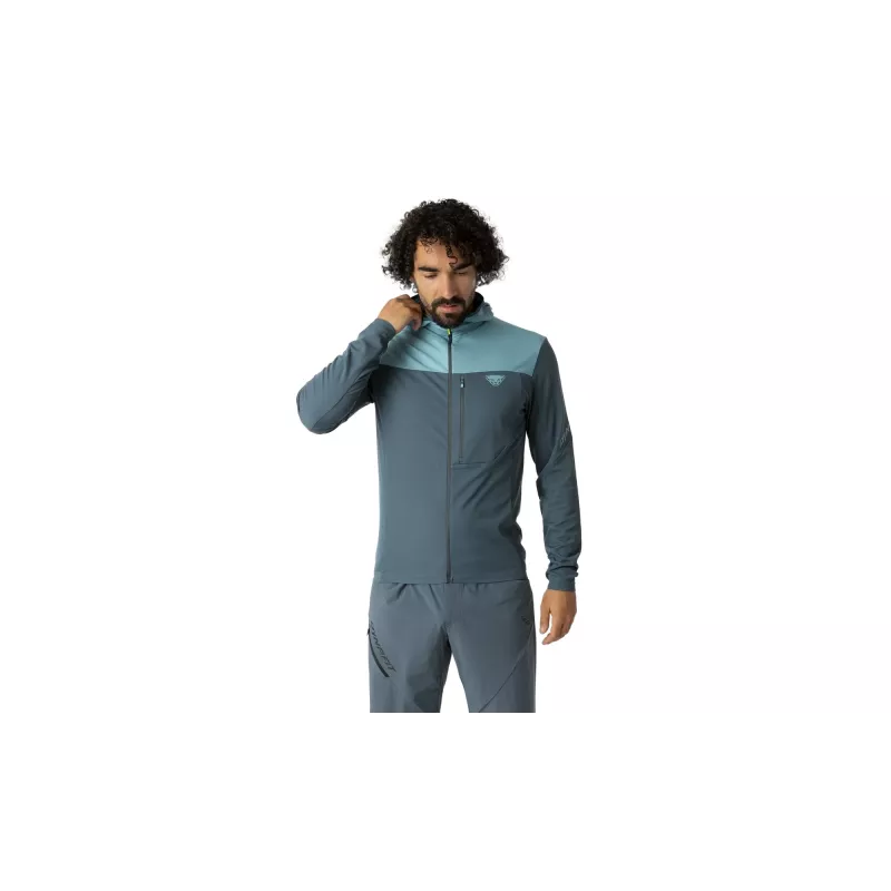 SALEWA Dynafit Traverse Thermal Hooded Jacket - Smoke Blue, Size M
