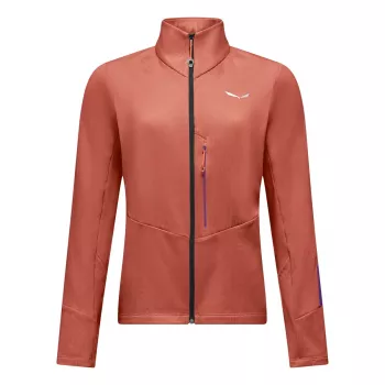 Salewa Pedroc PL 3 Jacket Women's Fleece Jacket - Etruscan Red, XXS