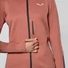 Salewa Pedroc PL 3 Jacket Women's Fleece Jacket - Etruscan Red, Size S