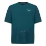 Salewa Pedroc Dry Hyb T-Shirt Pond Blue M