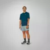 Salewa Pedroc Dry Hyb T-Shirt Pond Blue M