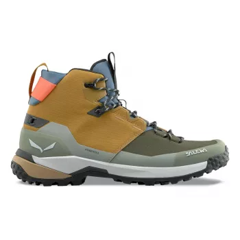 Salewa Puez 2 Mid Golden Brown Hiking Shoes Size 9