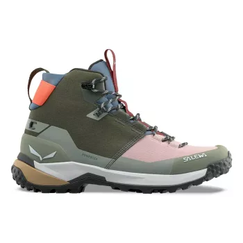 Salewa Puez 2 Mid PTX Women's Hiking Boots - Dark Olive/Shadow - UK 6 (EU 39)