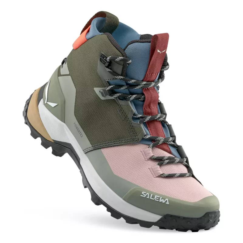 Salewa Puez 2 Mid PTX Women's Hiking Boots - Dark Olive/Shadow - UK 6 (EU 39)