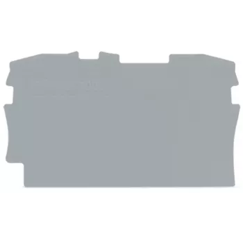 WAGO 2002-1291 Terminal Block Cover - Grey - 0,8 mm - 48,5 mm - 28,4 mm - 1.21 g
