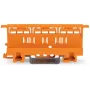 WAGO 221-510 montavimo adapteris, skirta 221 serijai – 6 mm², DIN bėgiui TS 35