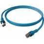 EasyLan saCon DualBoot Patch Cable Cat.6A S/FTP Blue 7,5m