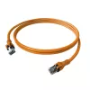 EasyLan saCon DualBoot Patch Cable S/FTP Orange 5,00m Cat.6A