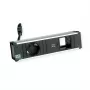 Bachmann CONI stalinis maitinimo modulis – 1x Schuko lizdas, 1x USB-C 22W PD, įvadas GST18i3, juodas