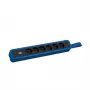 Bachmann PRIMO 2 6xUTE ilgintuvas su kilpa 2,0 m CEE7/7 RAL5010