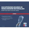 BOSCH EXPERT HEX-9 Multi Construction Gręžtukų Rinkinys 8 vnt. (2608901455)