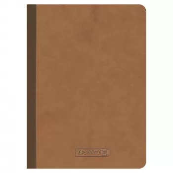 BRUNNEN FACT!plus Notebook A6 Squared 96 Sheets Brown