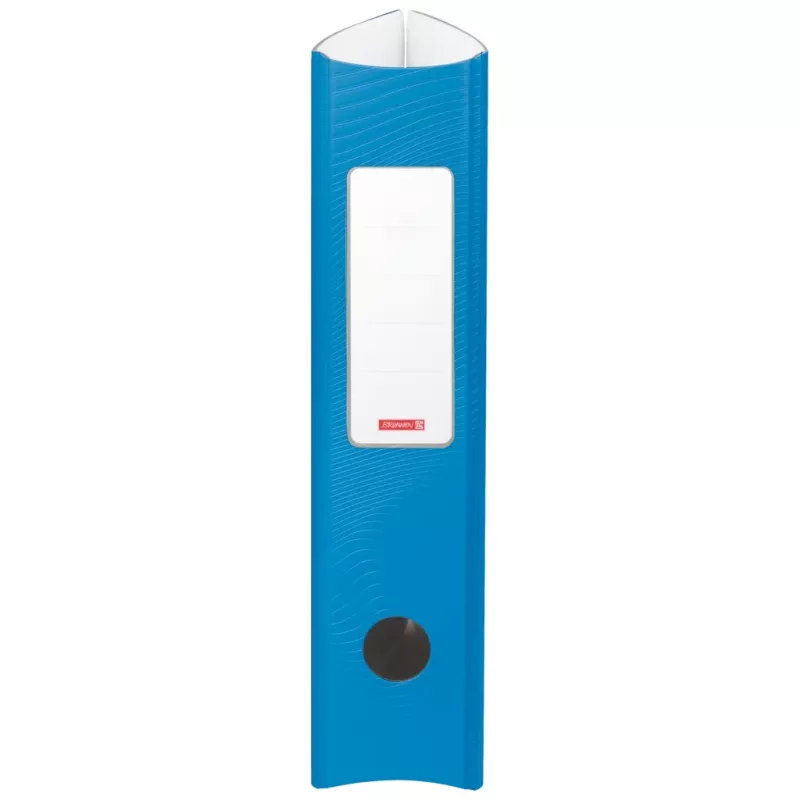 BRUNNEN WAVE Lever Arch File Azure Plastic 7,0 cm DIN A4
