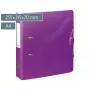 BRUNNEN WAVE Lever Arch File Purple Plastic 7,0 cm DIN A4