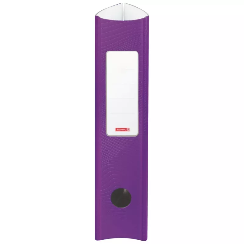 BRUNNEN WAVE Lever Arch File Purple Plastic 7,0 cm DIN A4