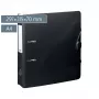 BRUNNEN WAVE Lever Arch File Onyx Black Plastic 7,0 cm DIN A4