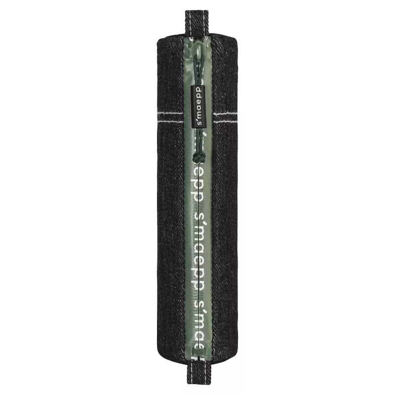 BRUNNEN s'maepp Street Style Pencil Case, Black, Polyester, Zipper Closure