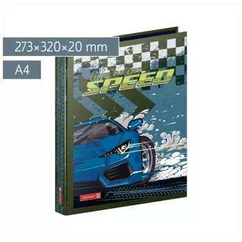 Brunnen Fast Wheels žiedinis segtuvas mėlynas