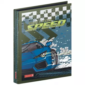 Brunnen Fast Wheels žiedinis segtuvas mėlynas