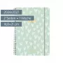 BRUNNEN Student Planner Heart 2026/2027 Mint, White, Gold, 1 Piece (1072156097)