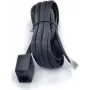 ARTDEV RJ12 ilginimo laidas 10m juodas - Telefono ilginimo laidas
