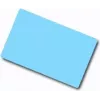 Tuščia PVC kortelė ARTDEV Blank PVC Card - 86 x 54mm 30mil 0.76mm šviesiai mėlyna