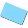 Tuščia PVC kortelė ARTDEV Blank PVC Card - 86 x 54mm 30mil 0.76mm šviesiai mėlyna