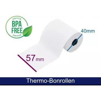 ARTDEV Thermal Roll - 57x40x12 mm B/D max./K with Direct Debit Text 18m 48g