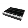 ARTDEV Cash Tray Insert for AC-4280 Cash Drawer – 8 Coin Compartments, 5 Banknote Compartments, Black