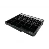 ARTDEV Cash Tray Insert for AC-4250 Cash Drawer, 8 Coin Compartments, 5 Banknote Compartments, Black