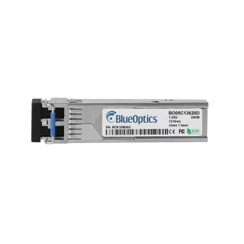 BlueOptics BO05C13620D Suderinamas Synology SFP-1G-LX-20KM SFP siųstuvas-imtuvas, LC Duplex, 1000BASE-LX, 20 km, vienmodis šviesolaidis