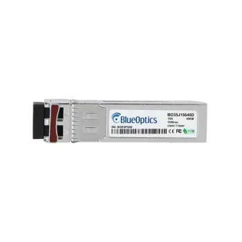 BlueOptics SFP-10G-ER suderinamas SFP+ siųstuvas-imtuvas, 10GBASE-ER, LC Duplex, vienmodis šviesolaidis, 40 km
