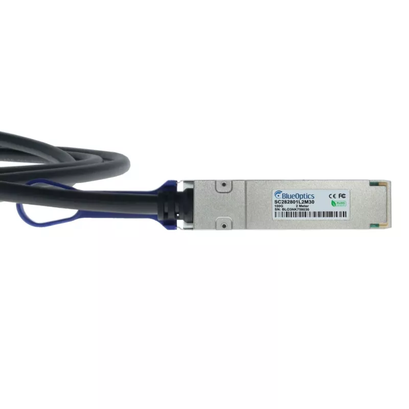BlueOptics E100G-QSFP-QSFP-P-0501 suderinamas BlueLAN DAC QSFP28 5m pasyvus varinis Twinax kabelis